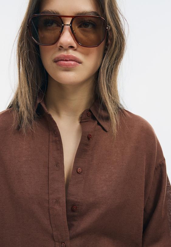 Lepršava Lanena Košulja