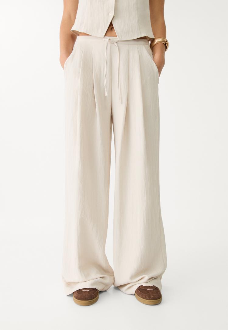 pantalon cordon textura