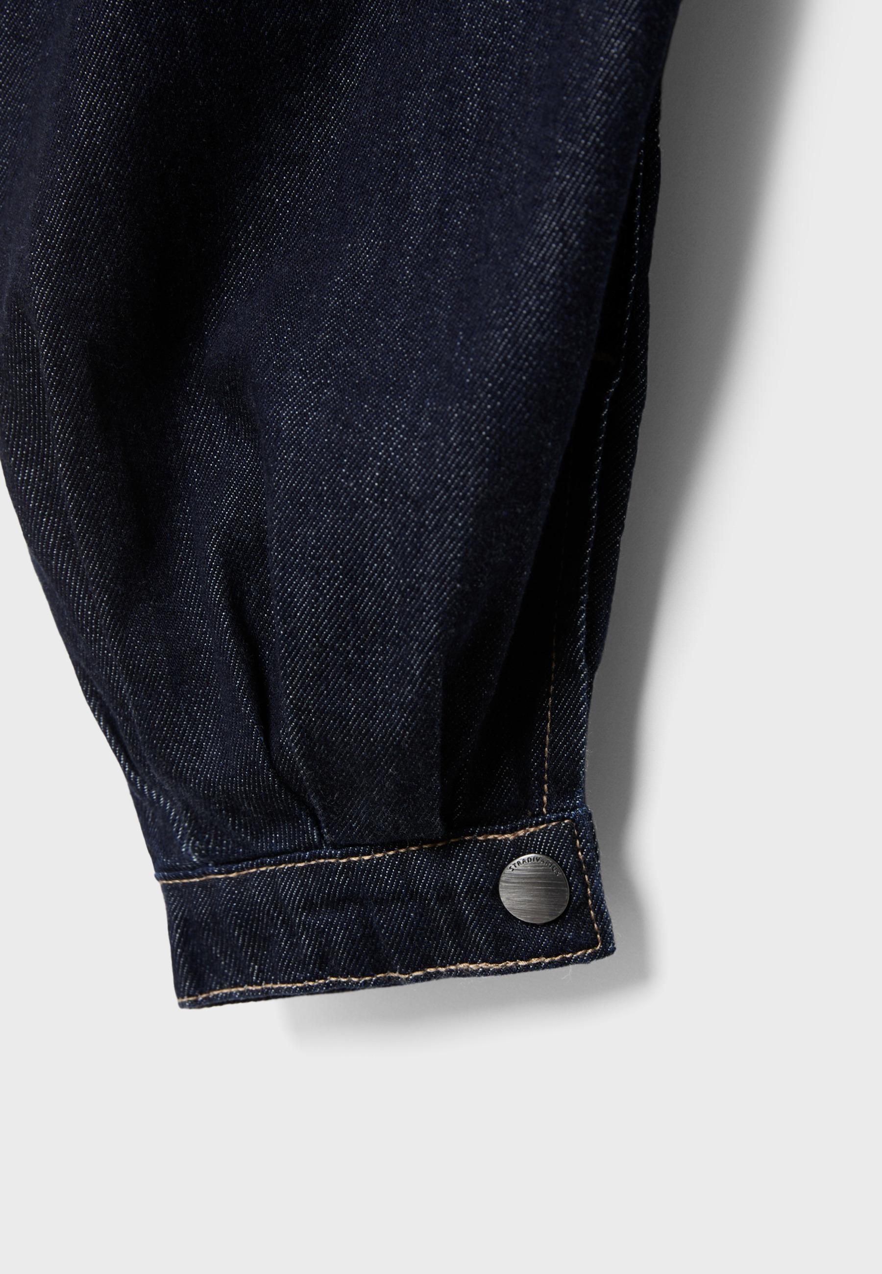 D72 Sarouel jeans — RINSE BLUE DENIM