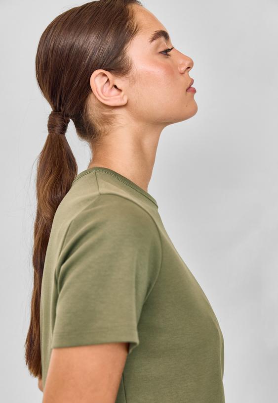 tshirt basique regular toucher doux b02