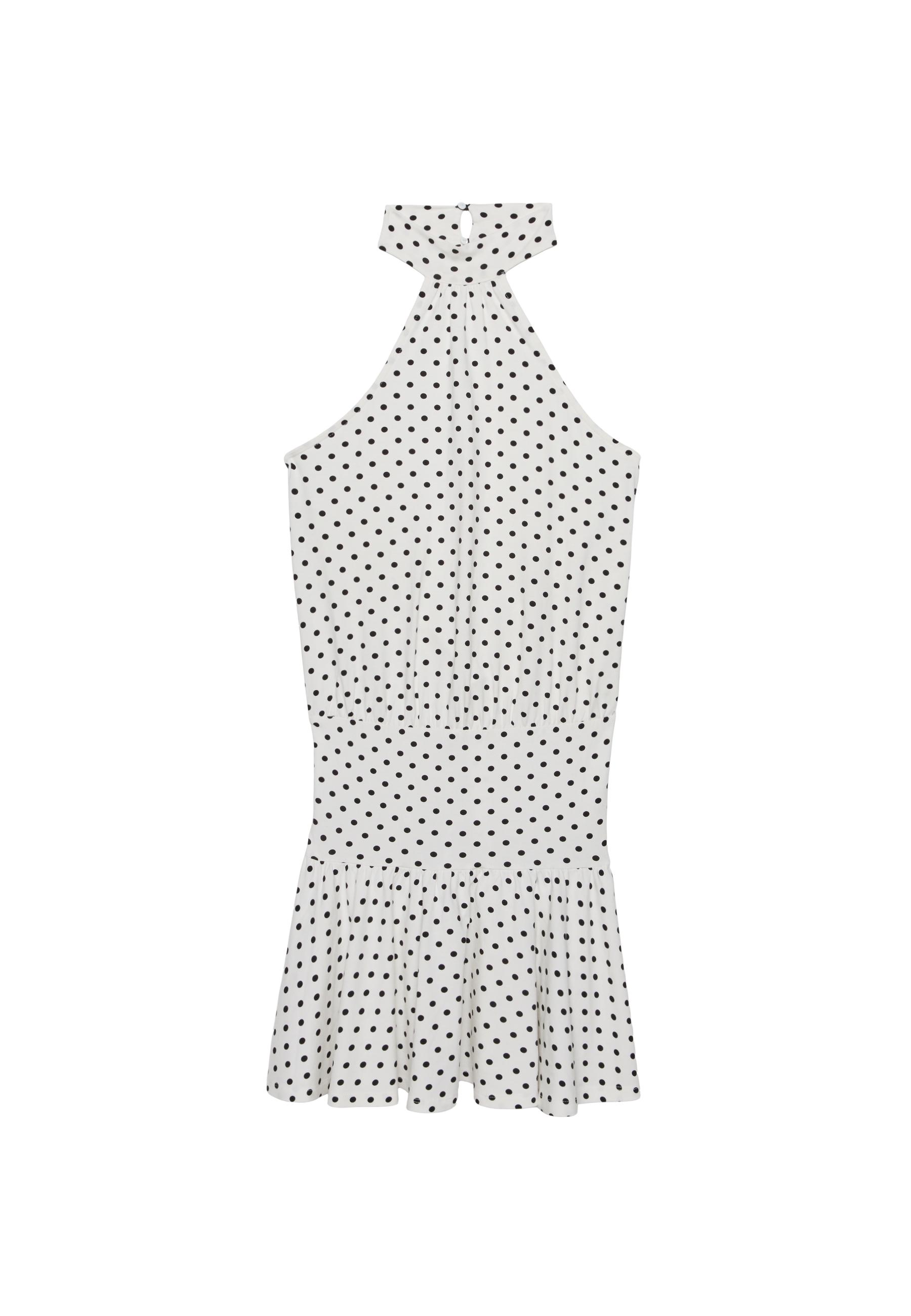 Halter dress — GREY DENIM WASH
