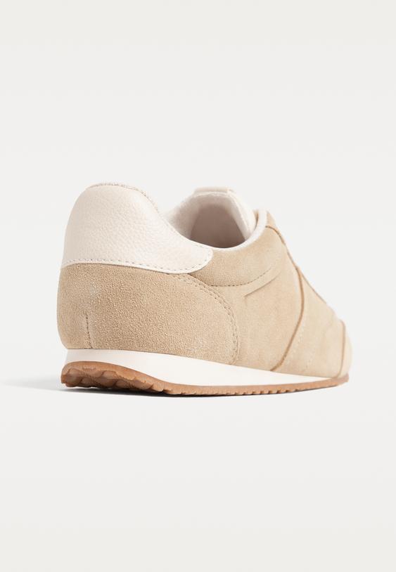 yumusak deri spor ayakkab