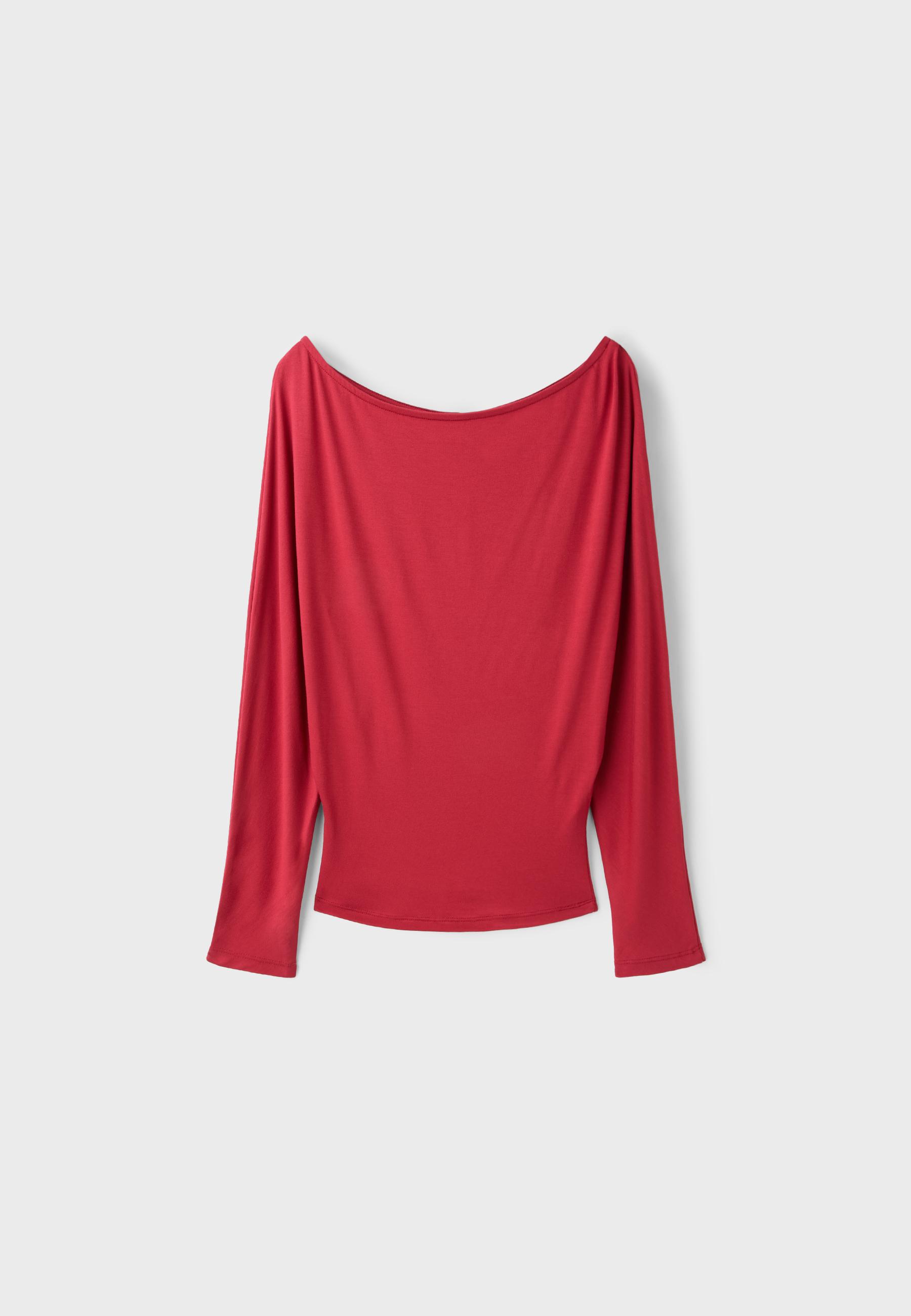Sash-effect asymmetric top — Red
