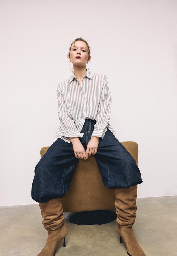 hemd-mit-leinen-optik