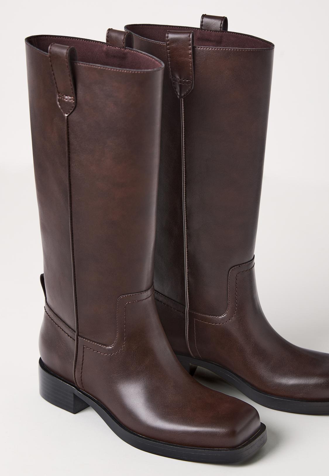 flat leather dress boots Greta - Chocolate Leather Boots,women's Ankle Tie Shoes,dress Boots,brown  Ankle Boots,black Lace up Women Boots,anna Maratti Shoes