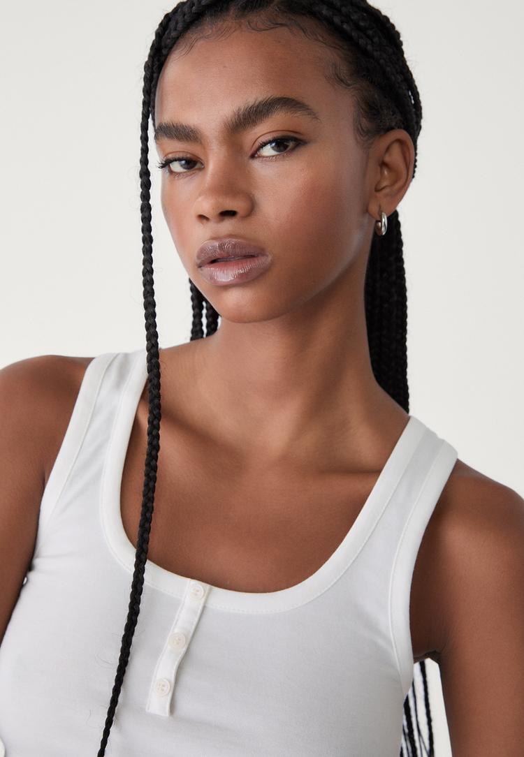 top bralette botones