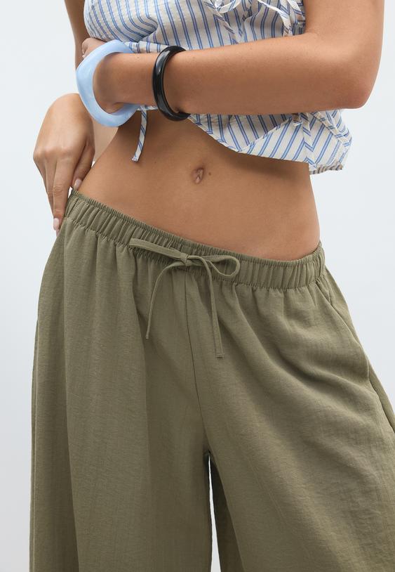 pantalon bombacho fluido