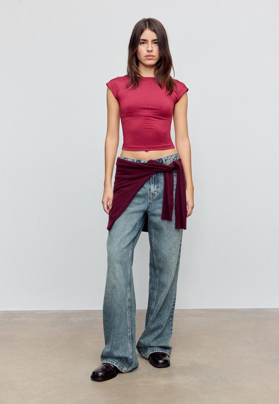 camiseta espalda descubierta