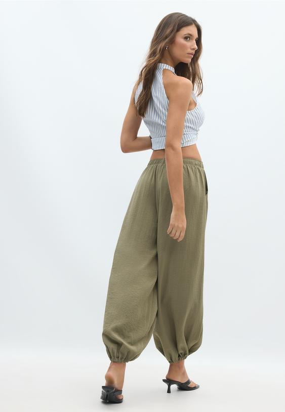 pantalon bombacho fluido