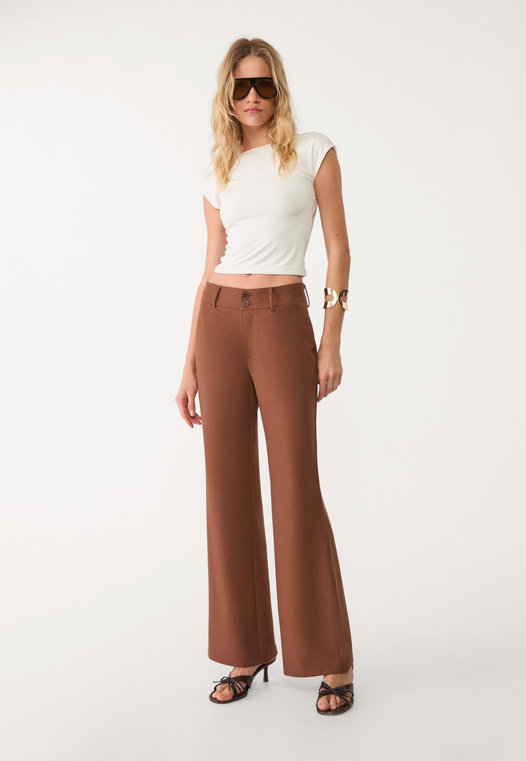 Pantalon flare habillé