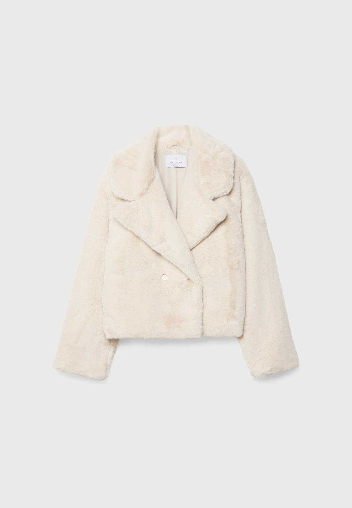 Chaleco De Pelos Stradivarius Stradivarius Chaqueta De Pelo