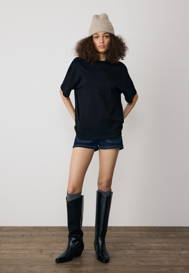 tshirt basique oversize heavy weight