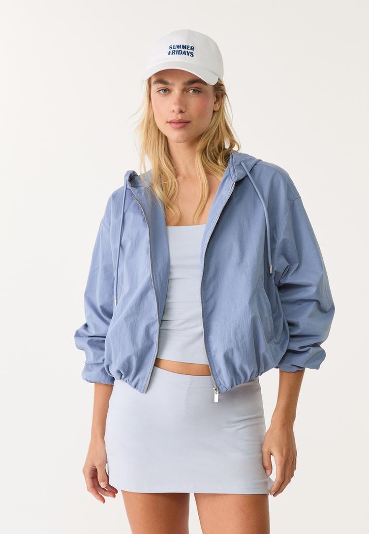 cazadora capucha balloon fit