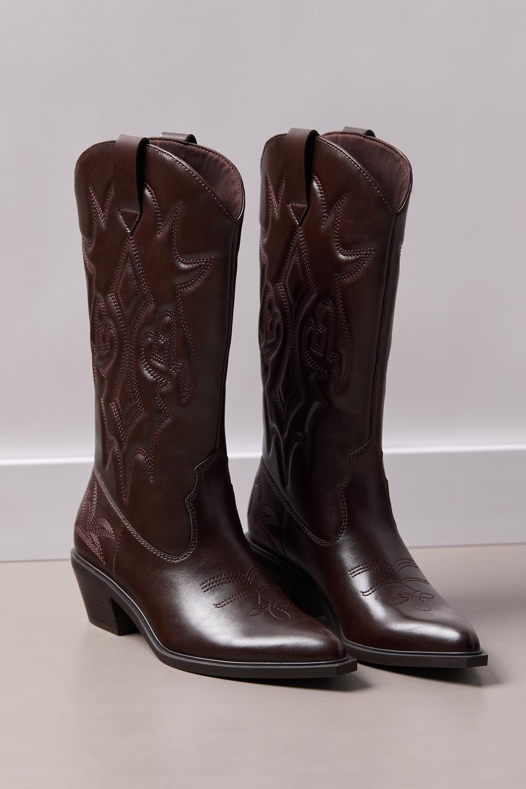 Cowboystiefel mit Absatz