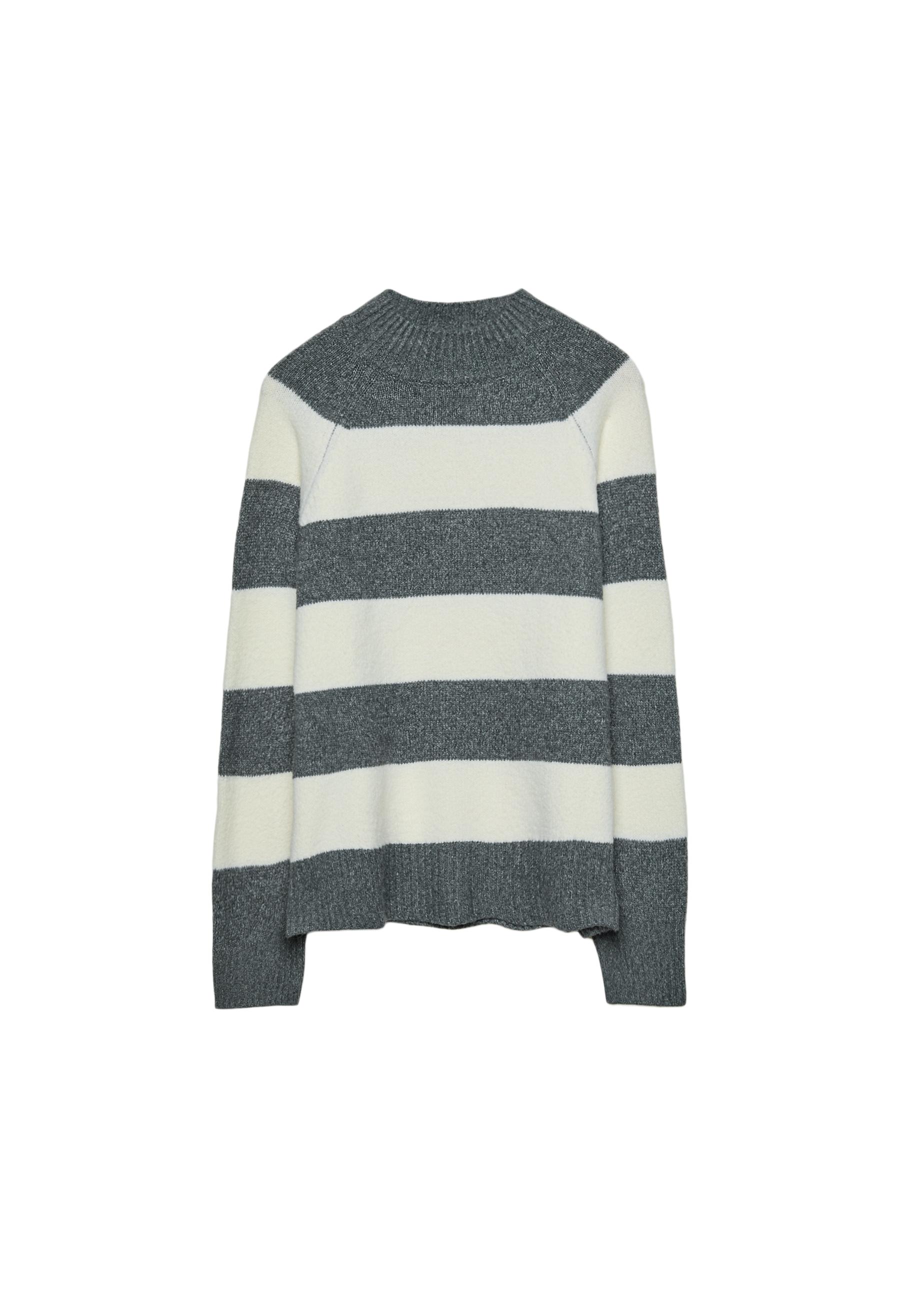 Basic knit jumper — Dark grey