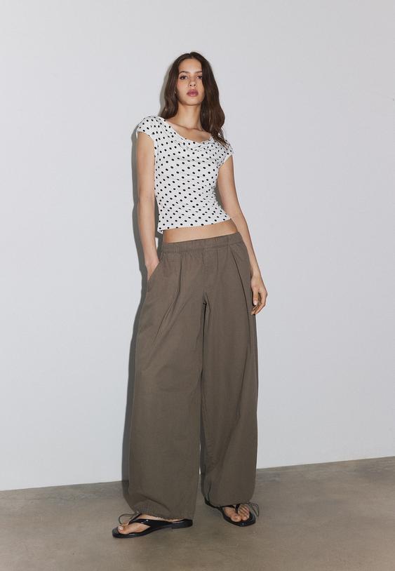 Stradivarius T-Shirt Sans Manches Multiposition Denim Gris Délavé S