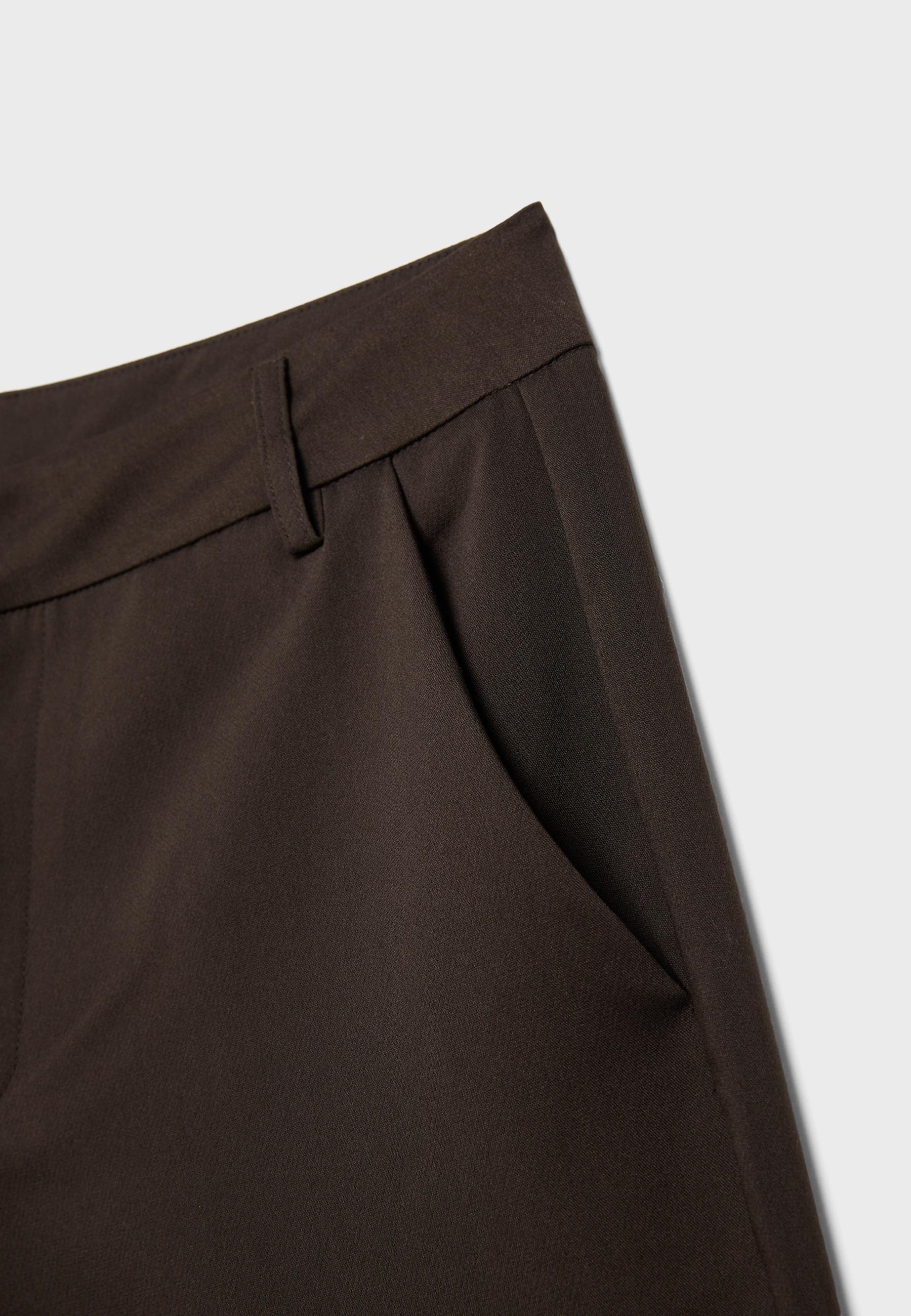 Dressy jogger trousers — Brown