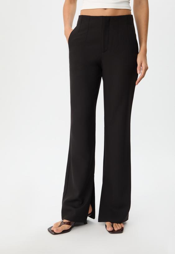 pantalon vestir flare abertura