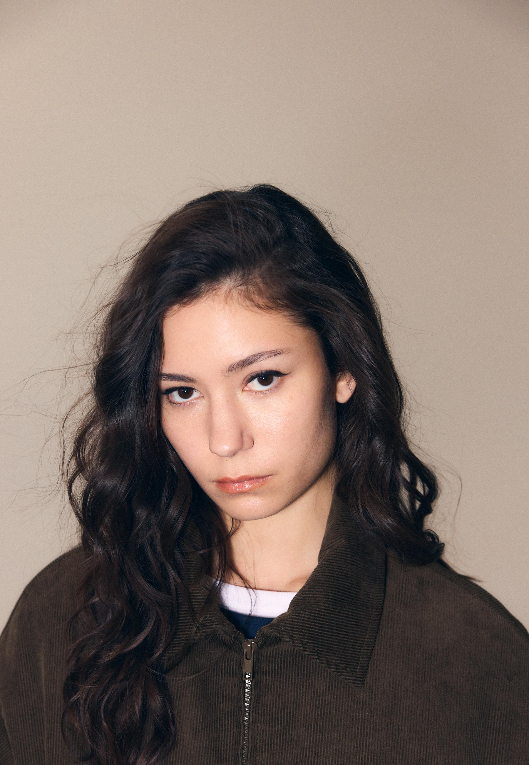 Corduroy Padded Jacket — Brown