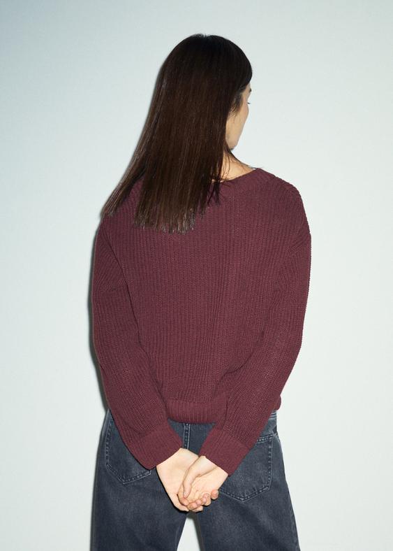 chaqueta punto botones