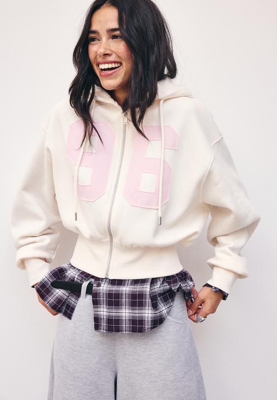 sweatshirt regular estampada