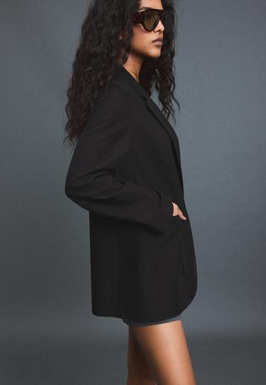 Regular fit blazer — Black 3
