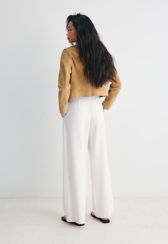 cizgili capraz belli gunluk pantolon l04541583