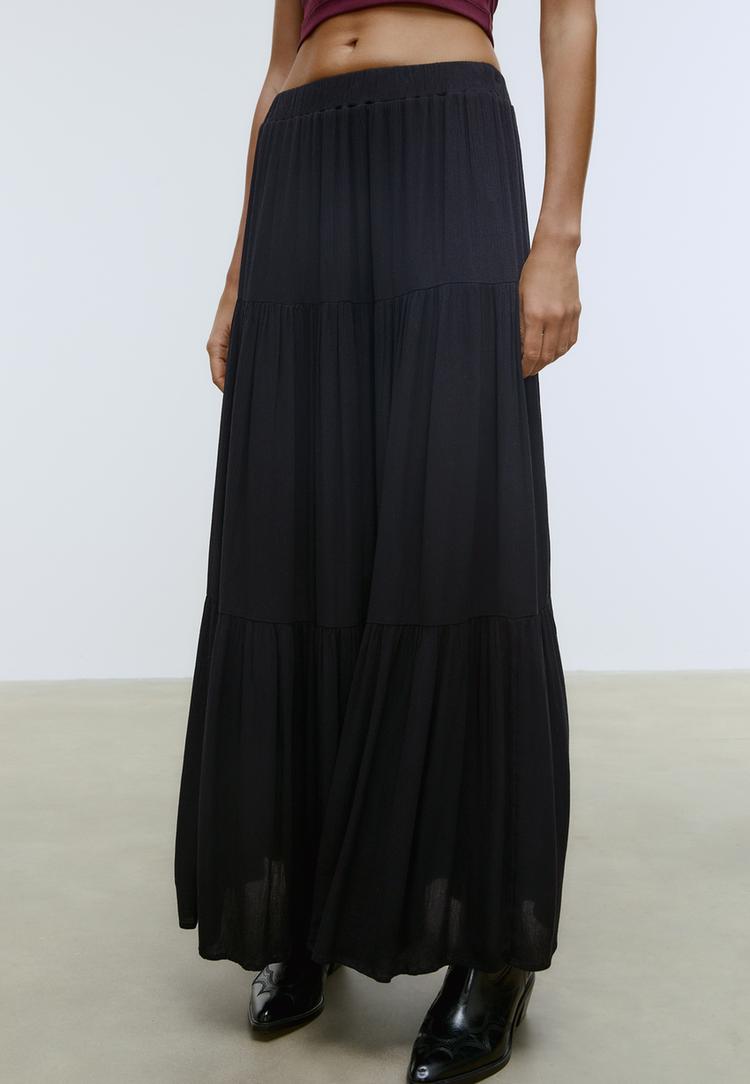 jupe midi boheme