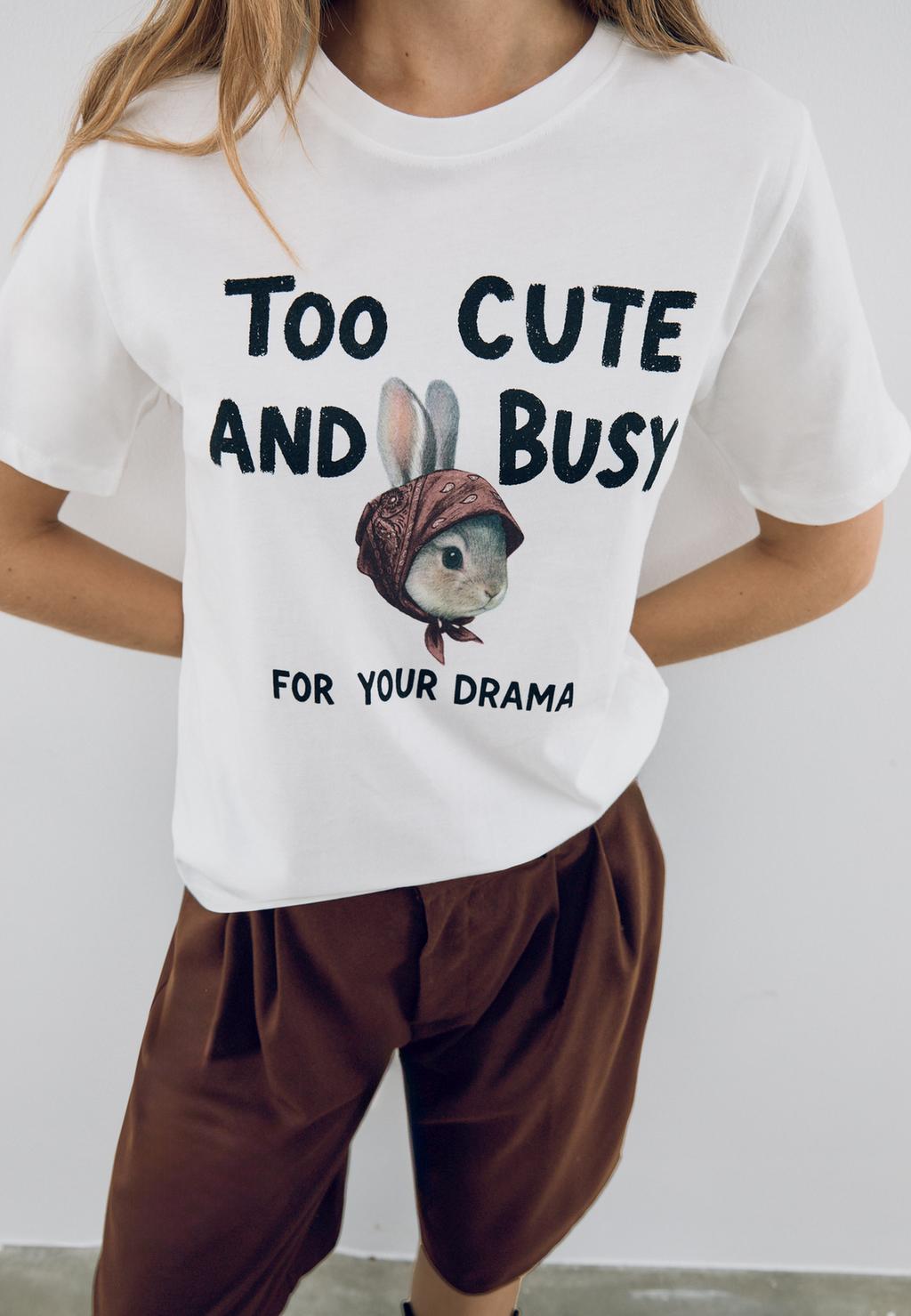 Chemise regular fit lapin