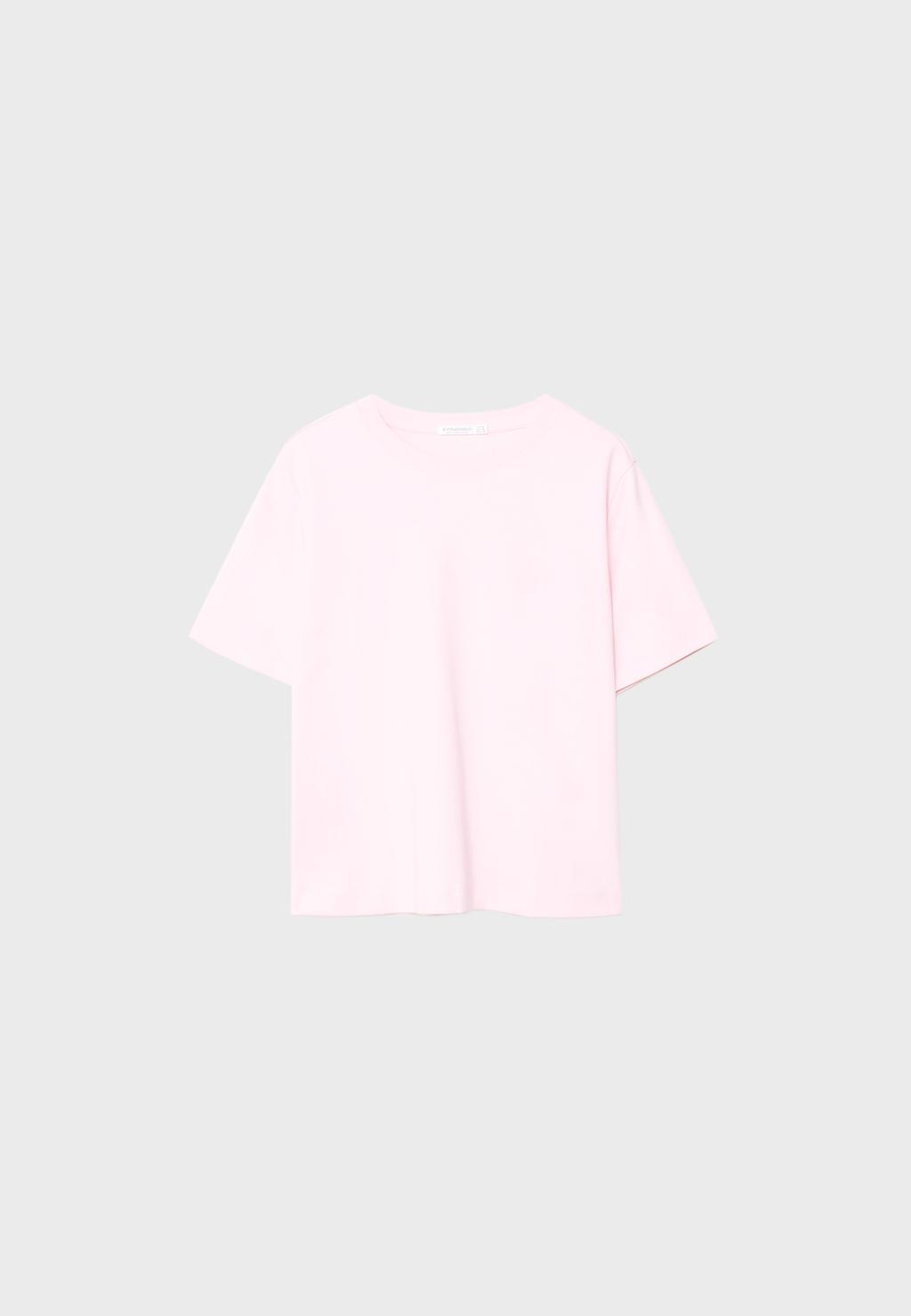Camiseta básica regular fit heavy weight