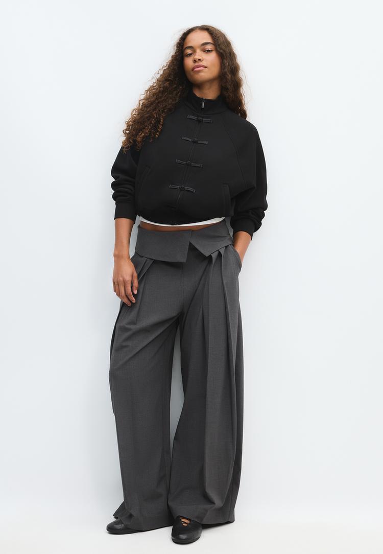 toggle sweatshirt