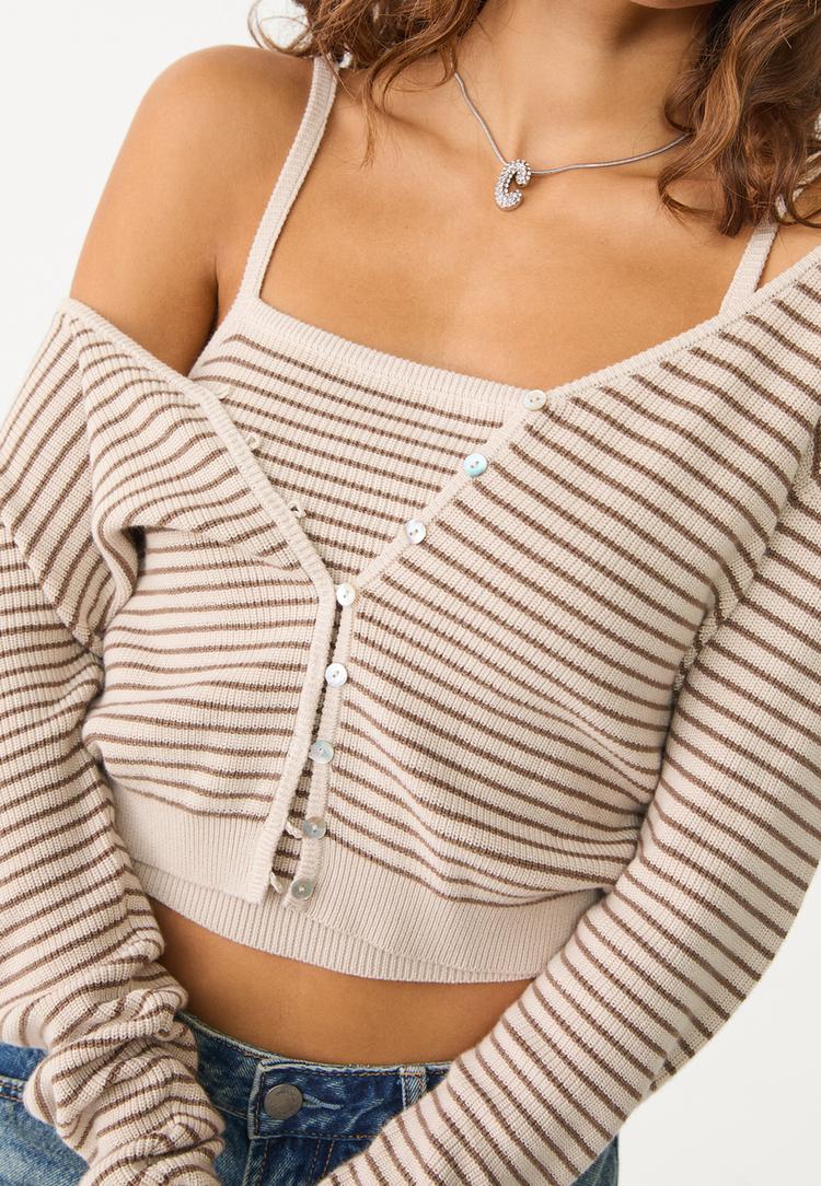 chaqueta punto botones