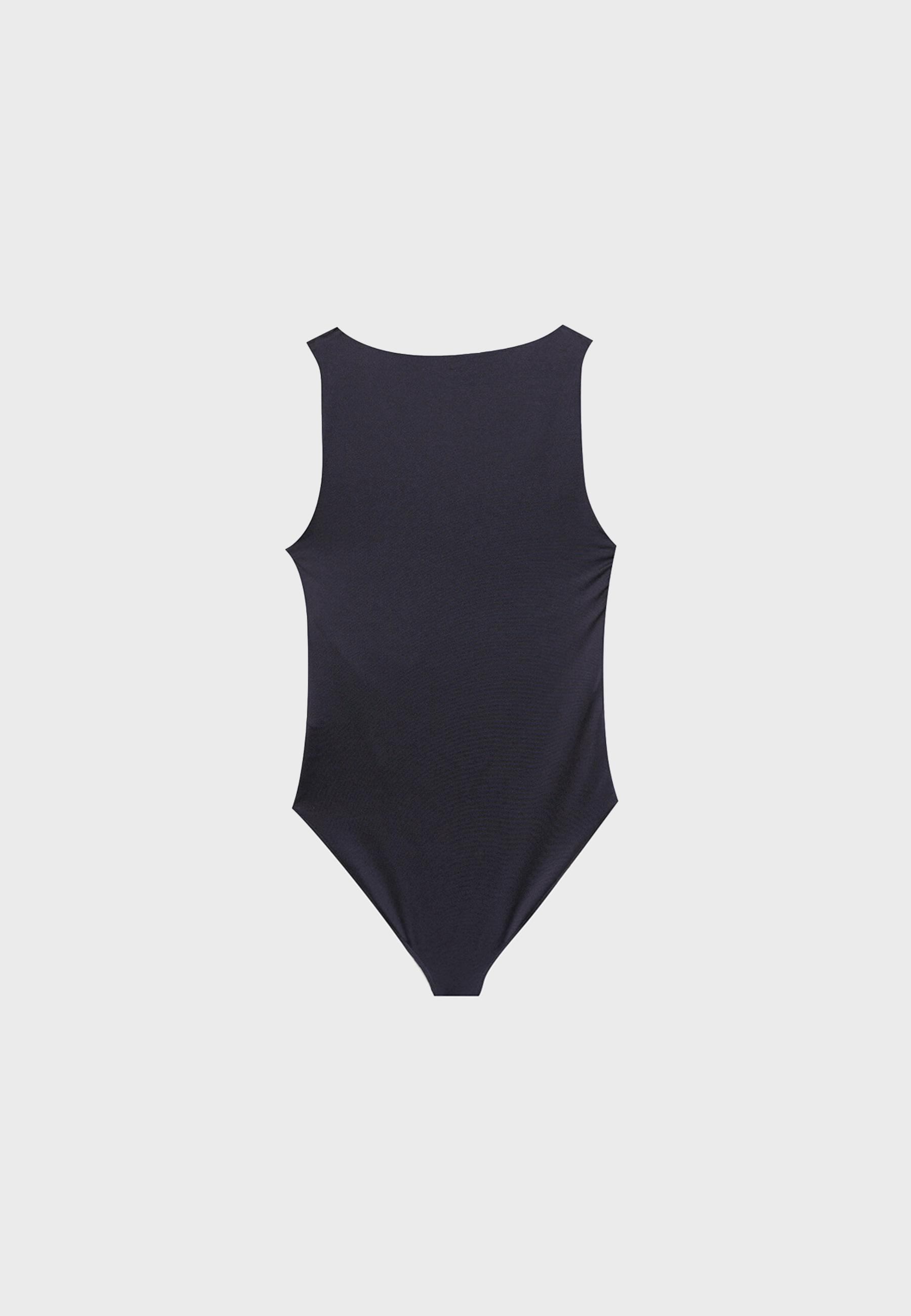 【アンリアン】v neck gilet ワンサイズ　ブラック 7658_62d9a7fbe7_b4e132029f5d75