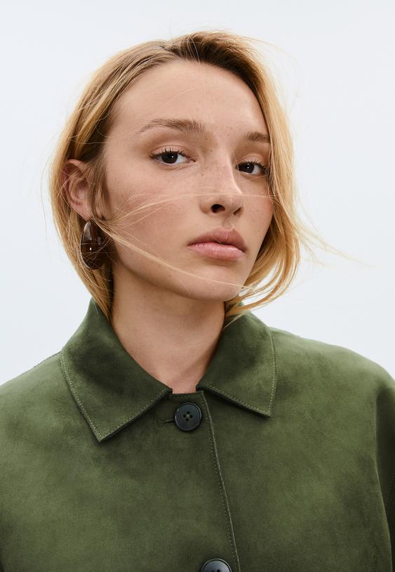 cazadora zakken imitatiesuede