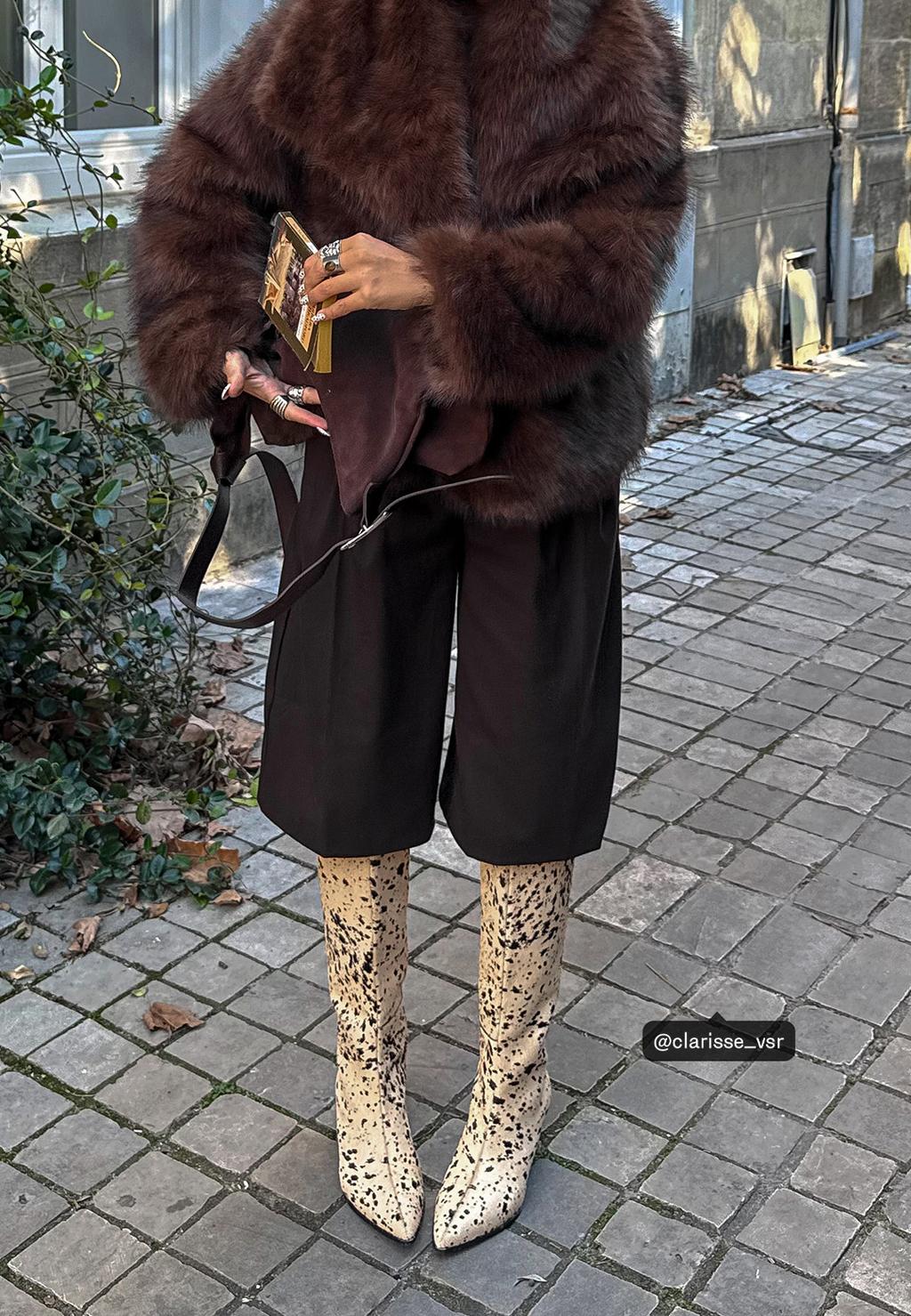 Bermuda eleganti con pinces