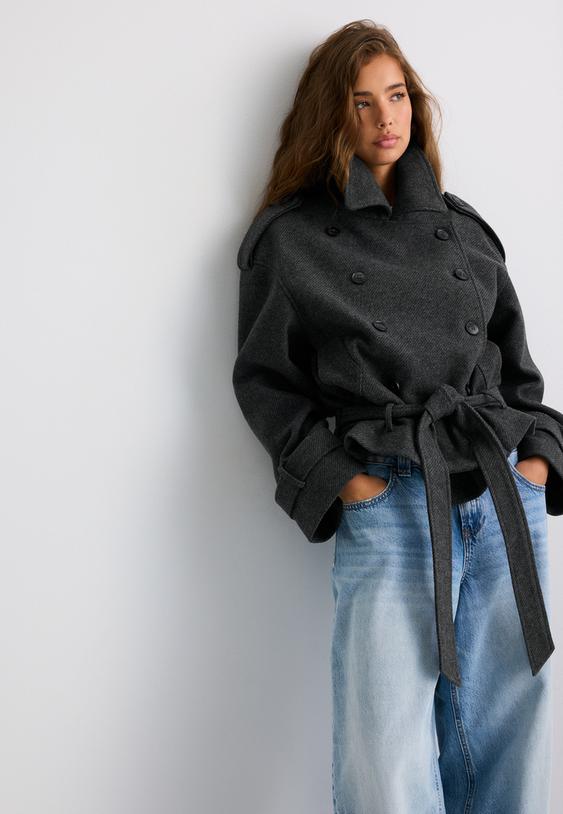 trench oversize morbido