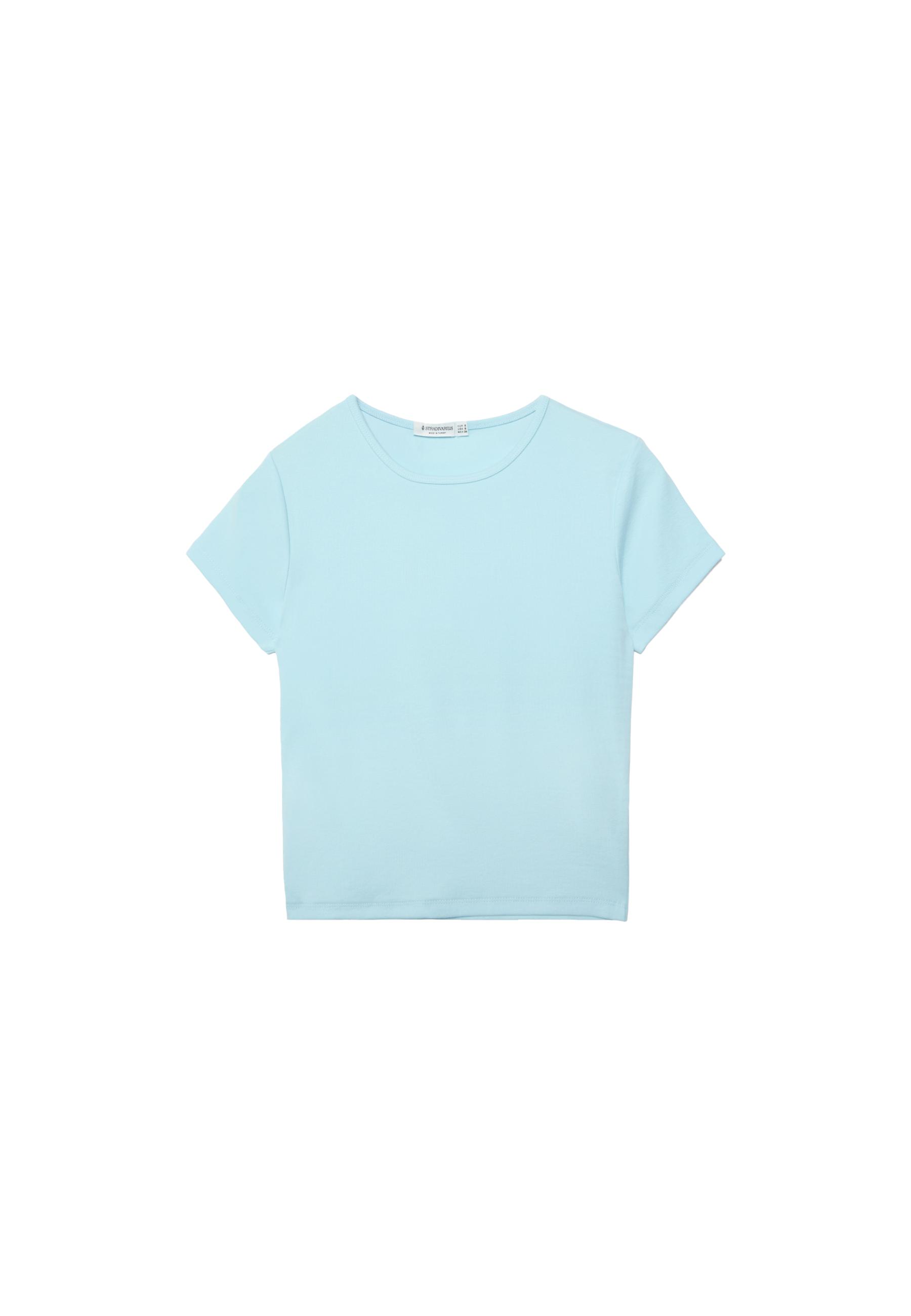 Basic slim fit tişört - Görsel 14