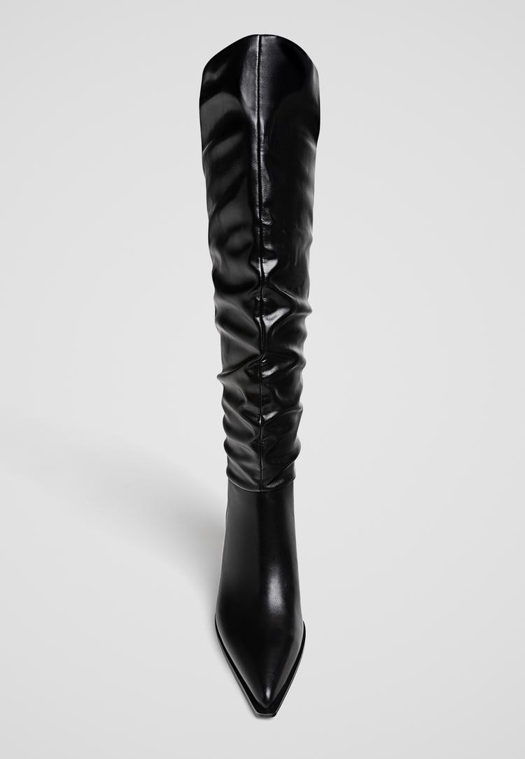 EDEFS Stivaletti Donna Tacco Alto 15 Cm – Stiletto Con Cerniera, Tabella Taglie Da EU35 A EU46