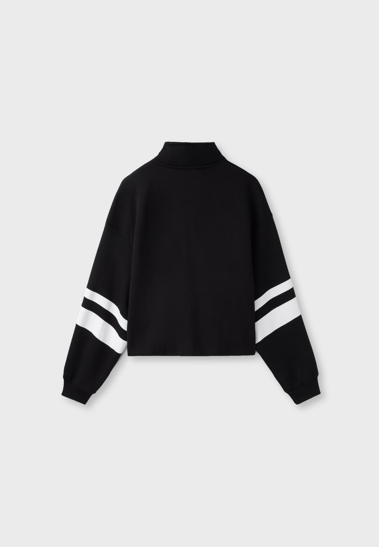 Graphic balloon sweatshirt — Black