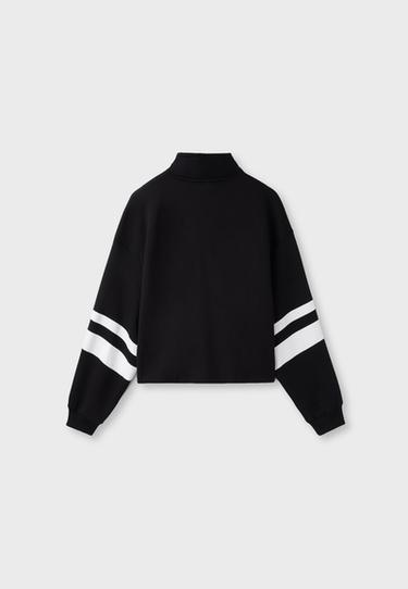 Graphic balloon sweatshirt — Black 8