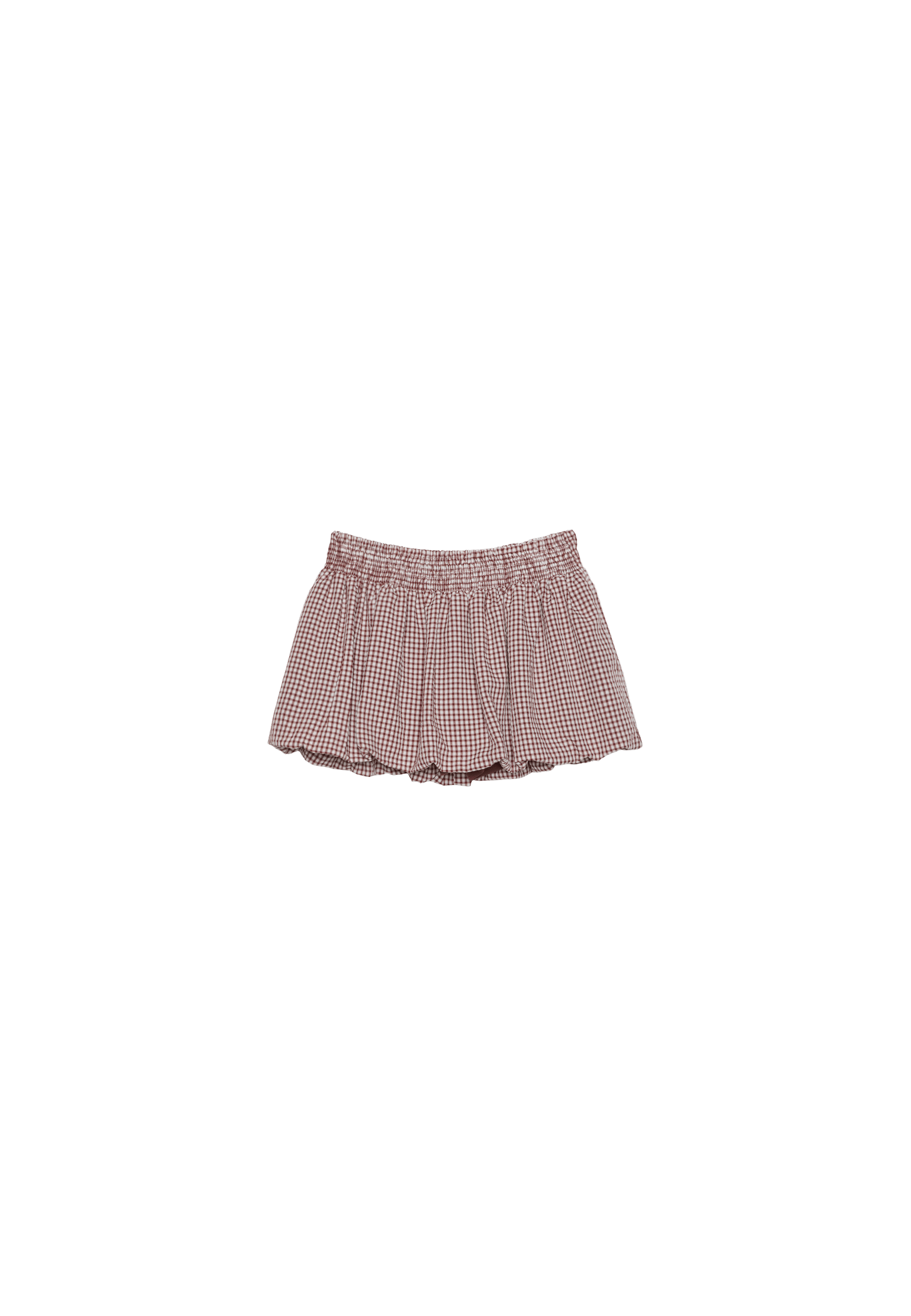 Balloon skort — Terracotta