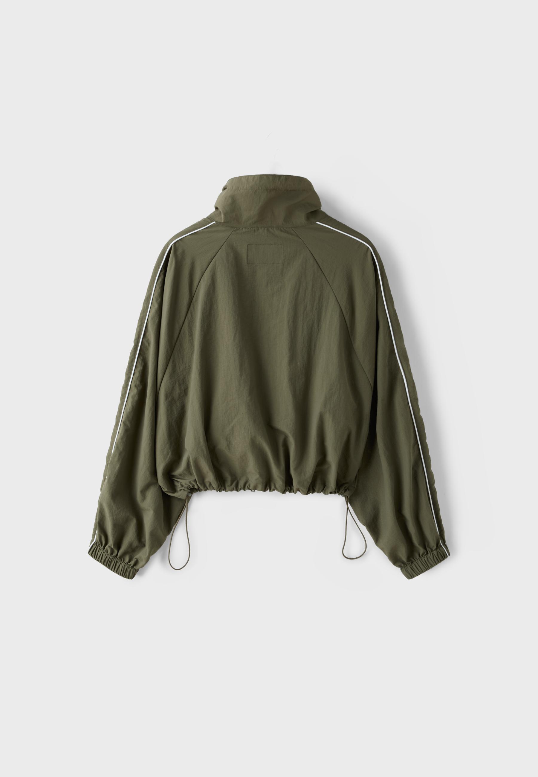 Technical windbreaker — Khaki