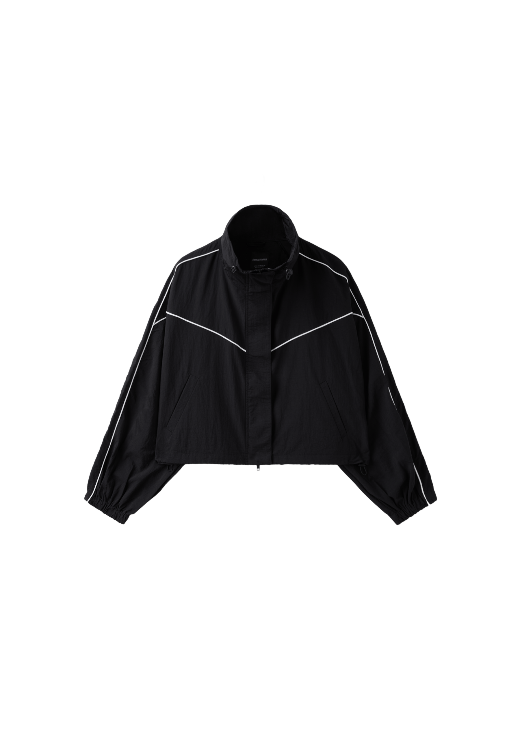 Technical windbreaker — Black