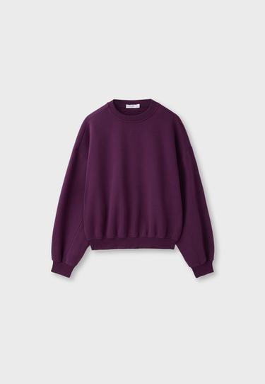 Basic sweatshirt — Dark purple 7