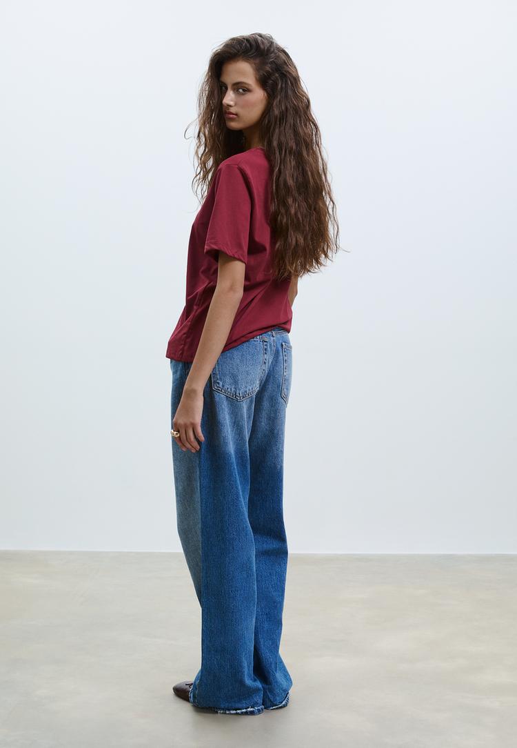 camiseta estampado texto