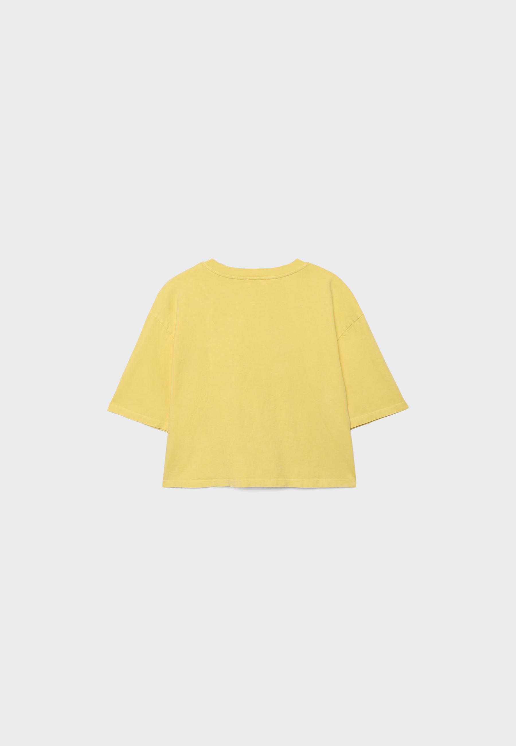 Snoopy Banana T-shirt — Pastel yellow
