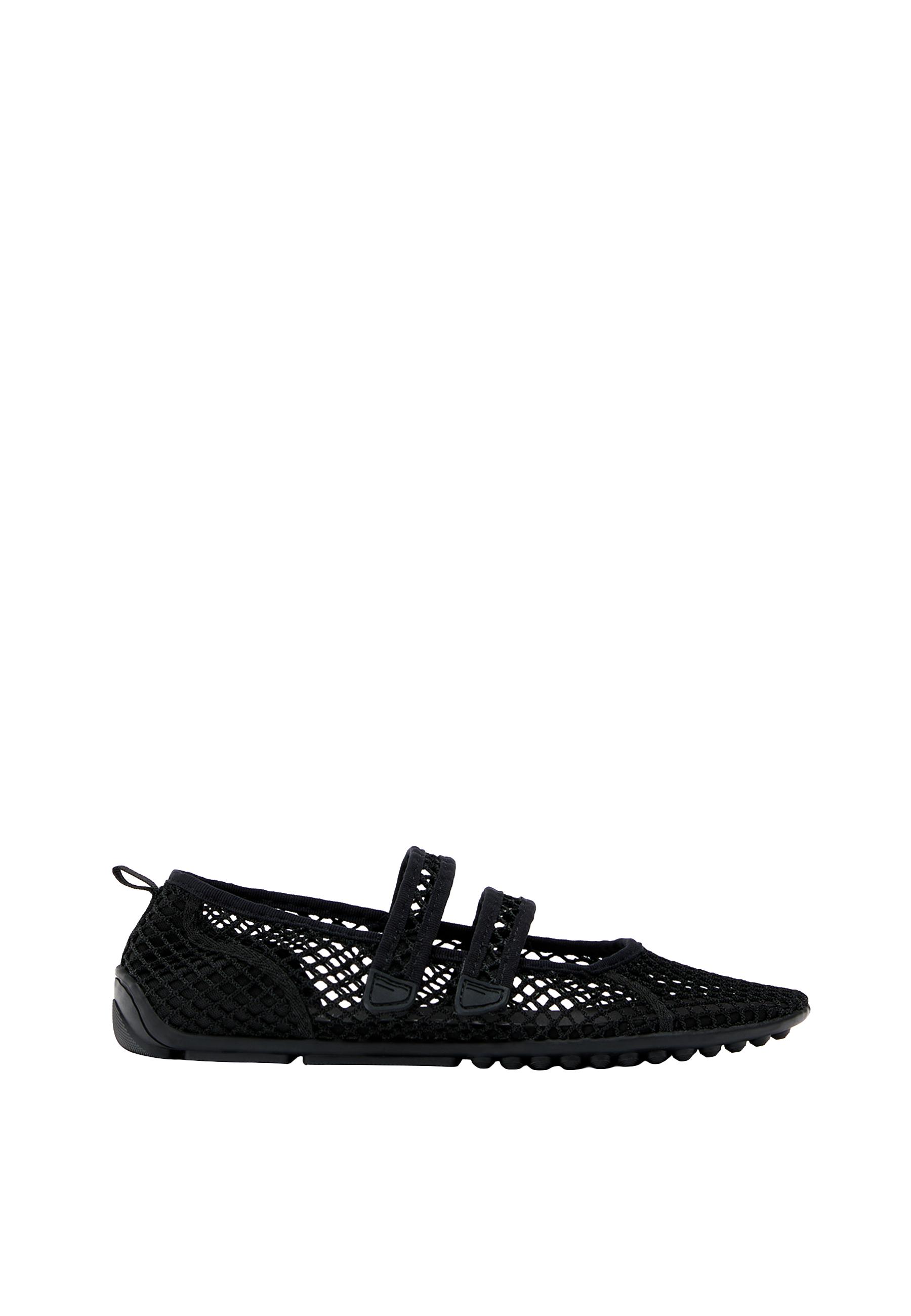 Mesh sneakers — BLACK 