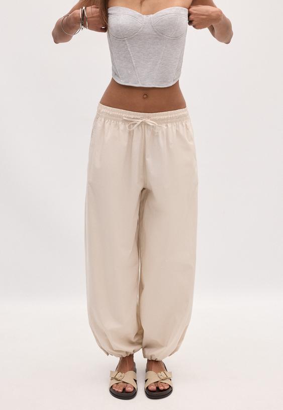 pantalon balloon popelin stoppers