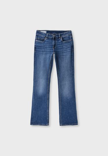 D67 slim fit bootcut jeans — MEDIUM BLUE DENIM 7