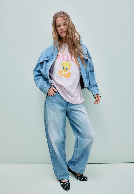 t shirt manches courtes col rond sweety